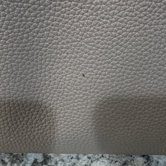 Tory Burch Grey Leather Crossbody Bag - Picture 5 of 9